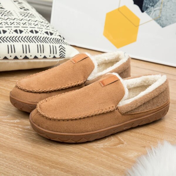 Chaussons Mocassins Fourrés Homme 4