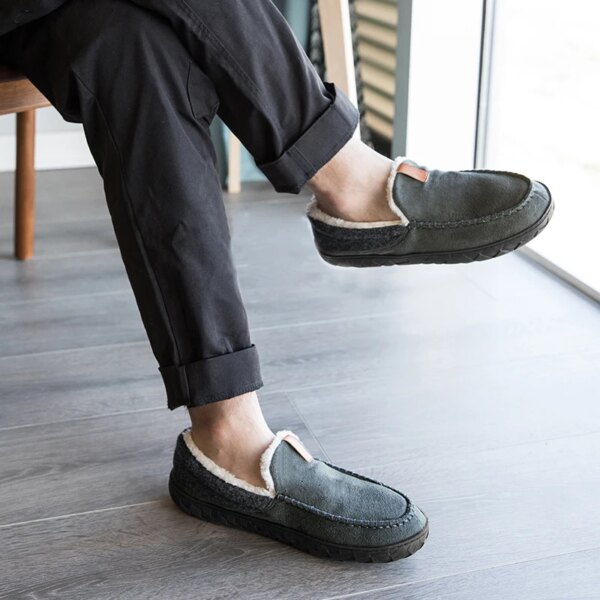 Chaussons Mocassins Fourrés Homme 7