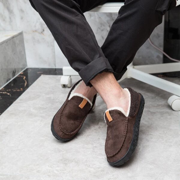 Chaussons Mocassins Fourrés Homme 8