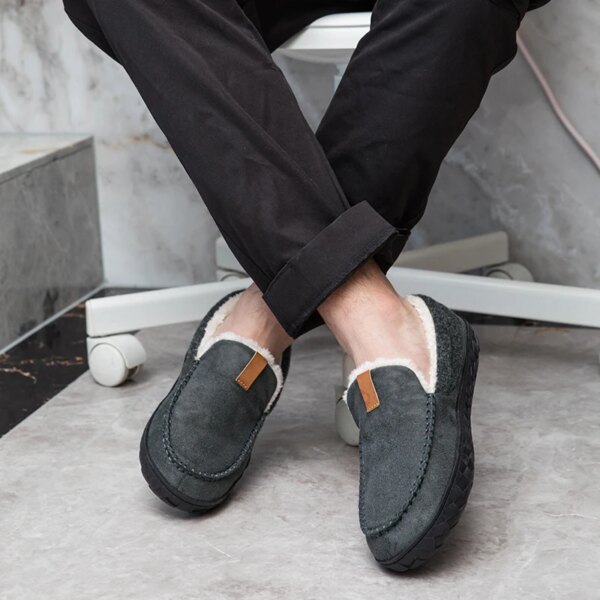 Chaussons Mocassins Fourrés Homme 9