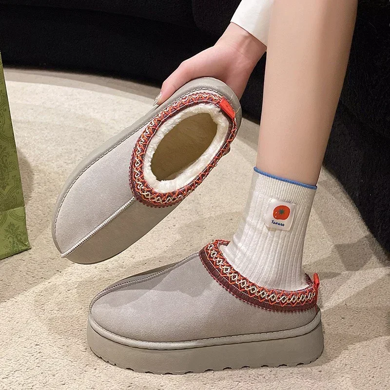 Chaussons Suédine Fourrés Sherpa 3