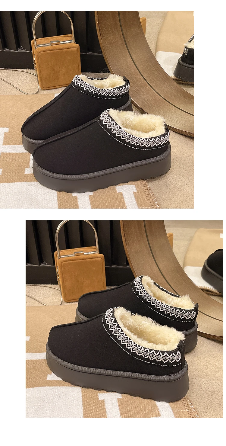 Chaussons Suédine Fourrés Sherpa 6