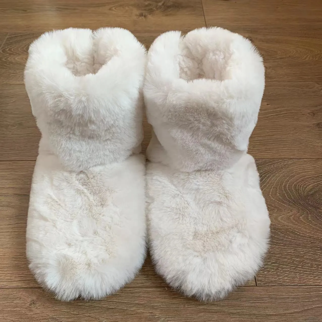 Chaussons Bottillons Fourrés Peluche pour Femme 7