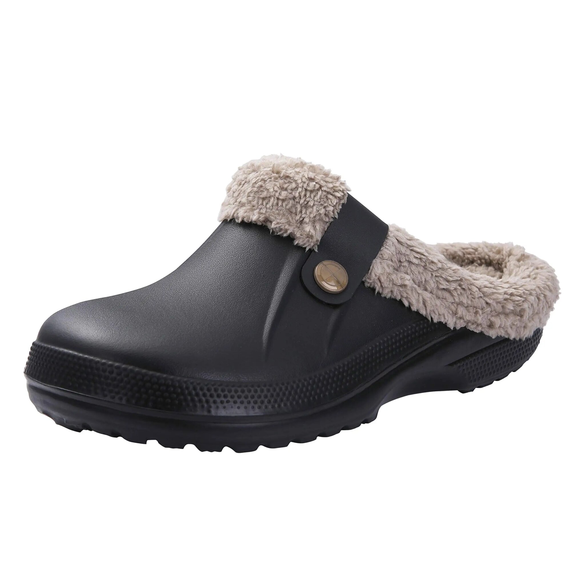 Crocs Fourrure Polaire Noir 6
