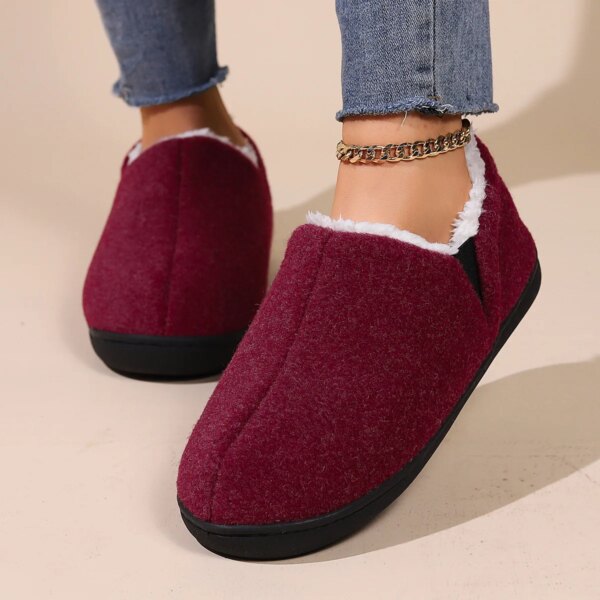 Chaussons Fourrés Montants Femme 1