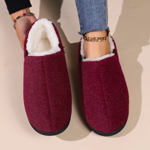Chaussons Fourrés Montants Femme 6