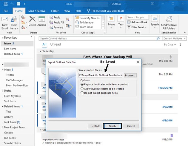Email Microsoft Outlook