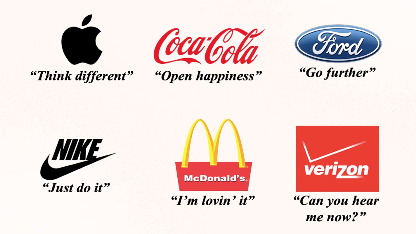 Tagline - thông điệp thương hiệu Tagline - thông điệp thương hiệu