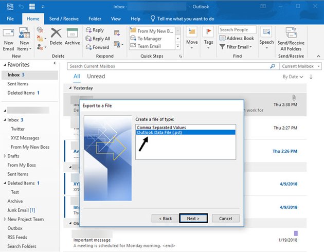 Email Microsoft Outlook