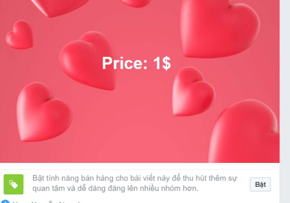 tính năng bán hàng trên facebook