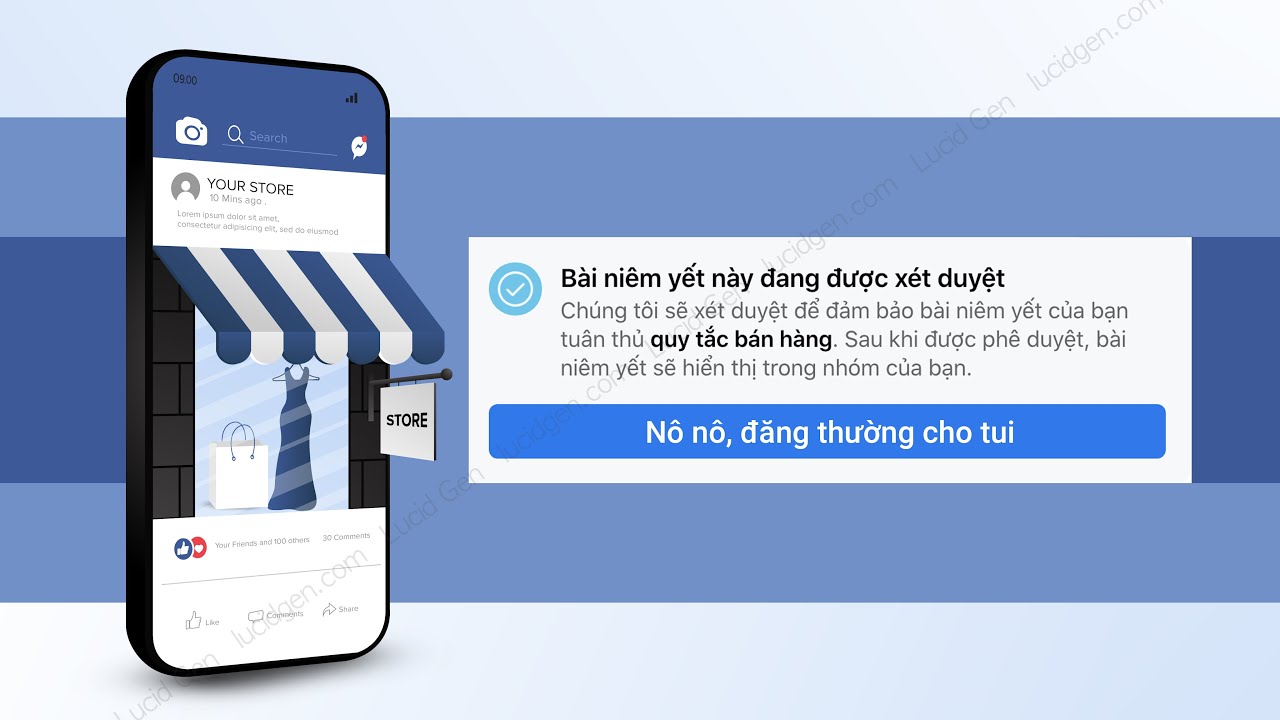tính năng bán hàng trên facebook