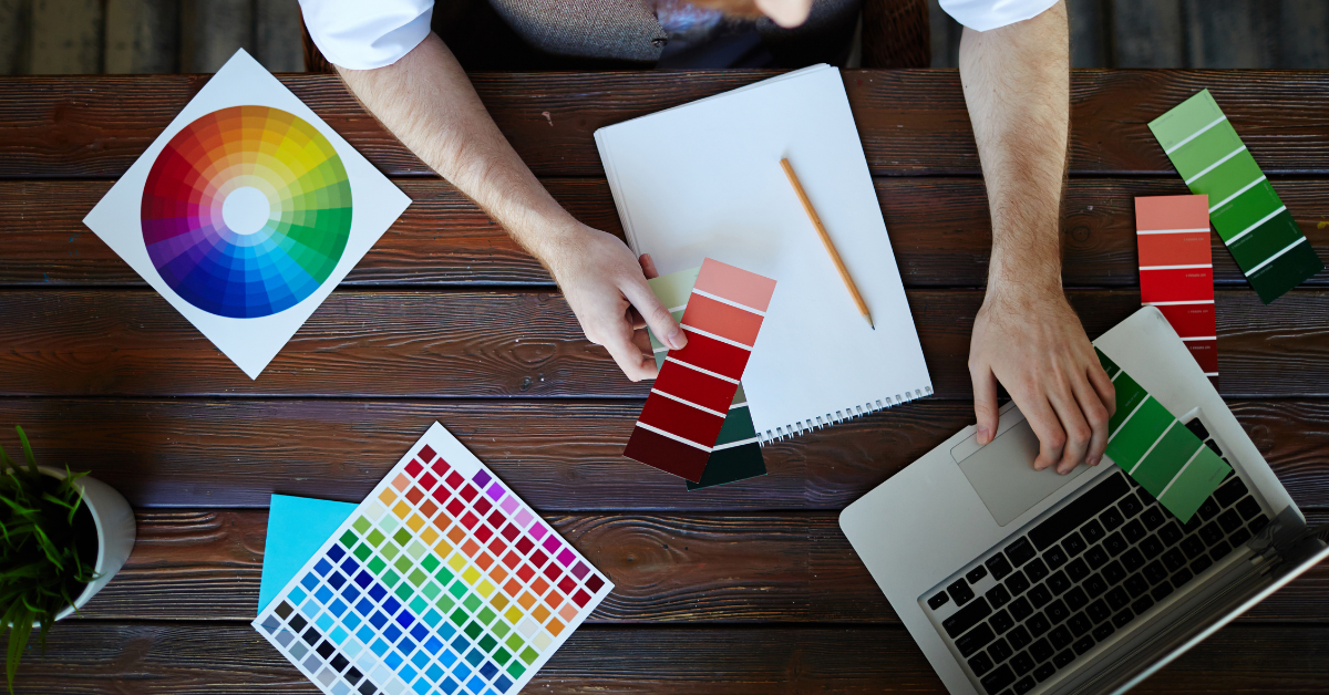 Quy tắc phối màu trong thiết kế