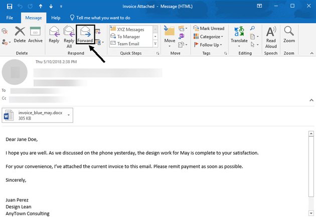 Email Microsoft Outlook