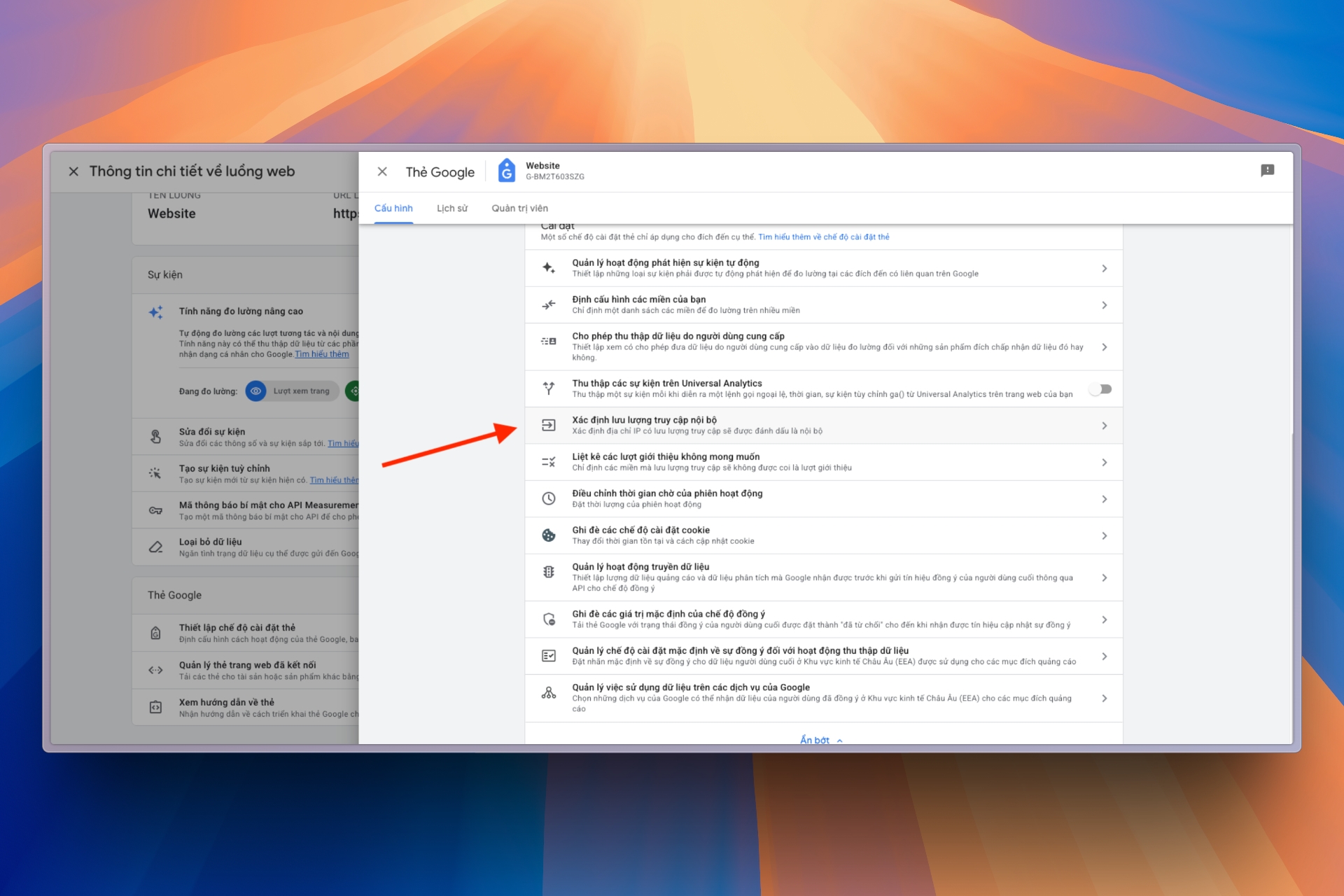 Xác định lưu lượng truy cập