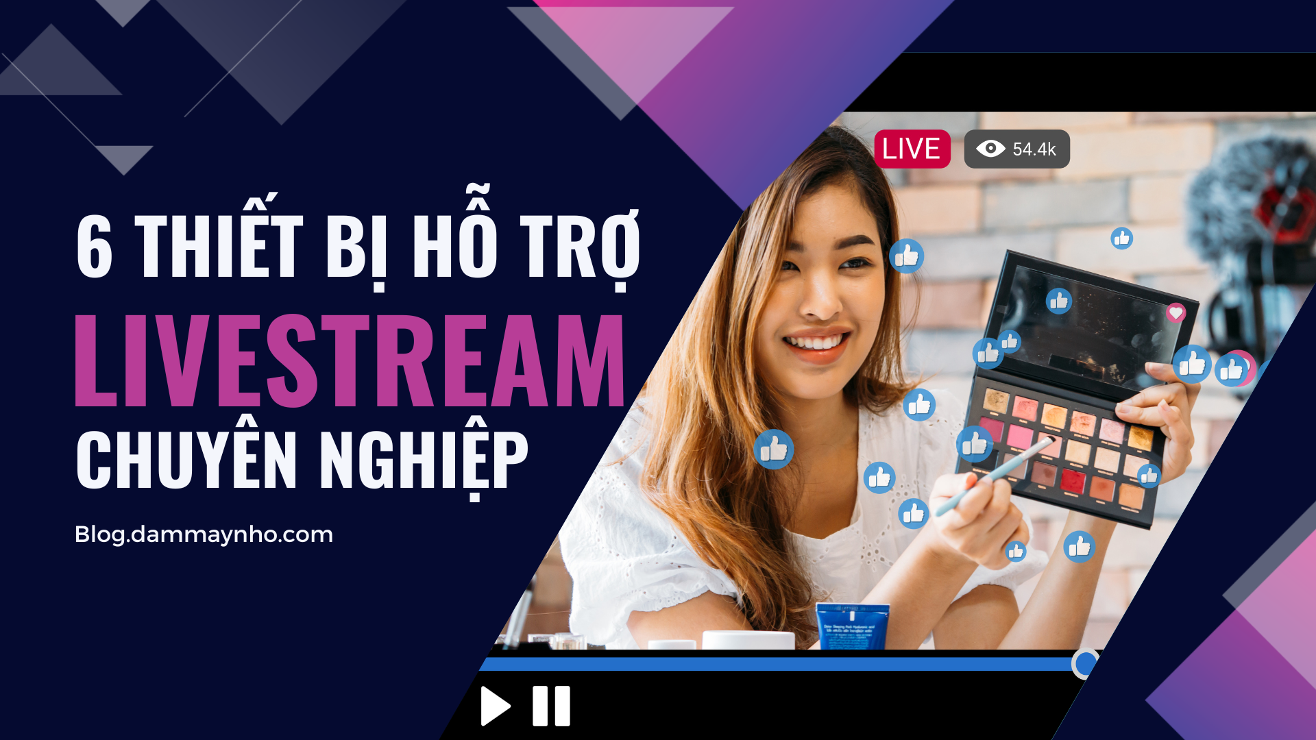 thiết bị hỗ trợ Livestream