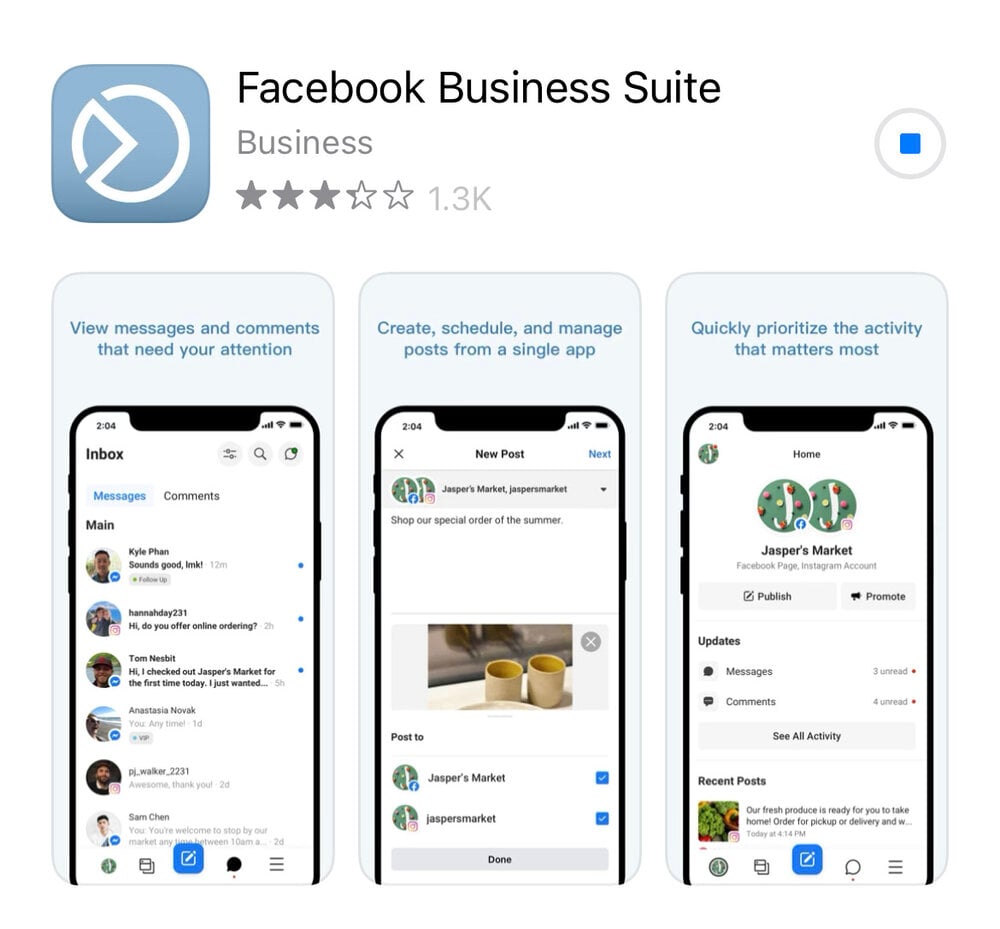 acebook Business Suite