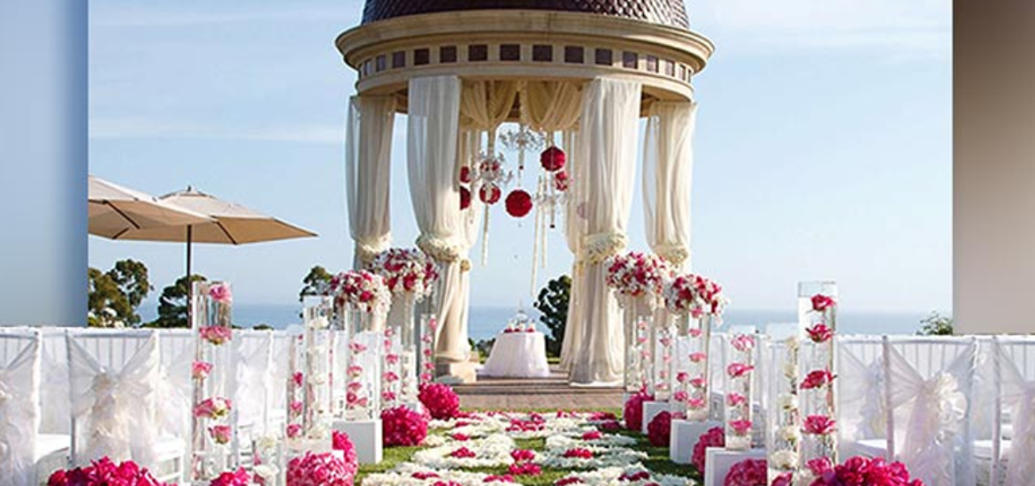 Stunning White and Pink Floral Decor for Your Destination Wedding at City Park Hotel, a Premier Wedding Venue in Delhi