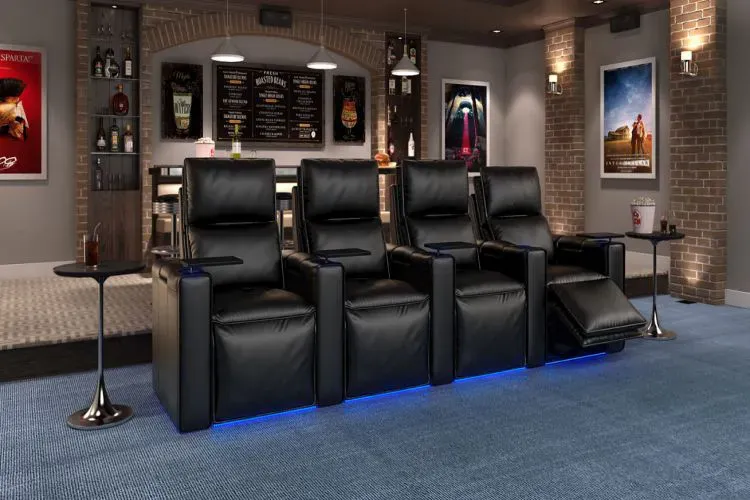 12 Cool Home Theater Ideas For You 3 home theater chairs