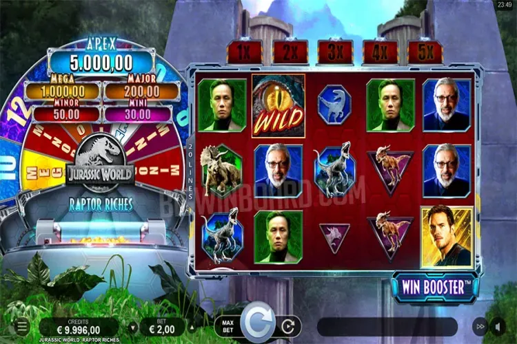 Top Slot Games Based on Movies 4 Jurassic World Raptor Riches slots