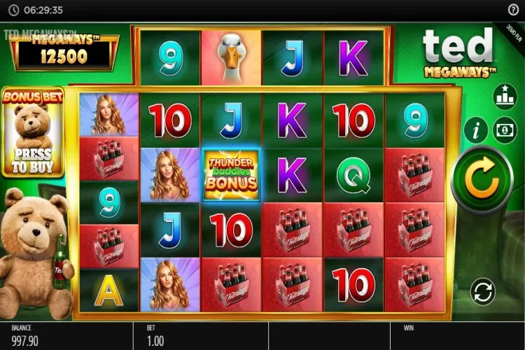 Top Slot Games Based on Movies 3 Ted Megaways slots