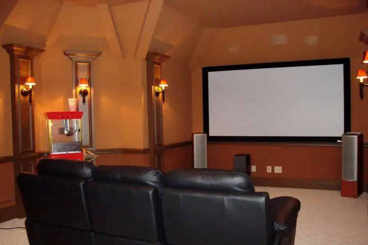 12 Cool Home Theater Ideas For You 8 home theater pop corn machine