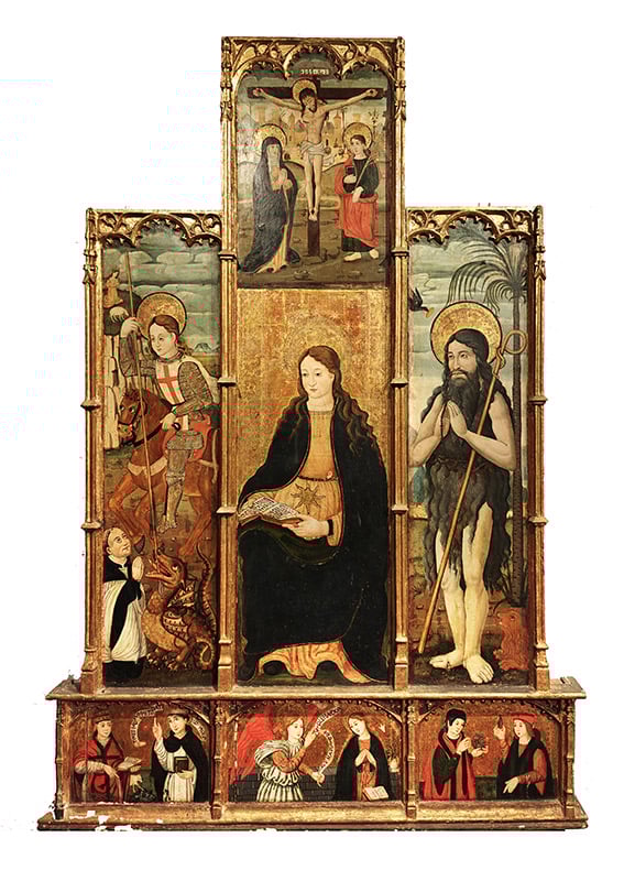 Retablo de la Virgen de la Esperanza – Escuela Valenciana, ca. 1500 - Imagen 2