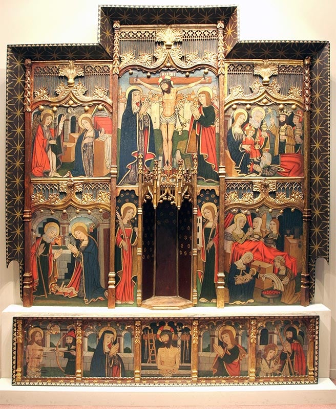 Retablo de la Virgen – Mestre dels Cavalls, siglo XVI - Imagen 2