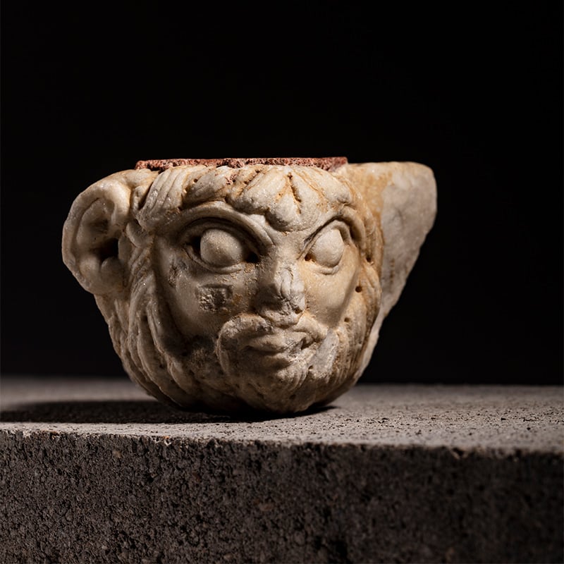 Fragmentos del pórtico de Sant Pere de Rodes