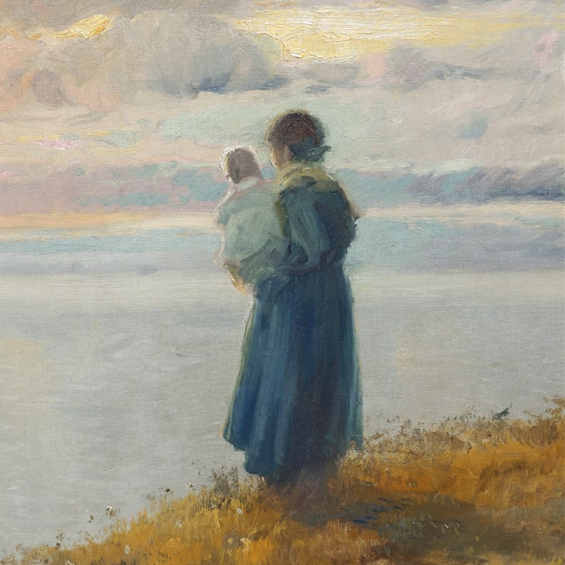 ¿Volverá? Eliseu Meifrèn, 1906. Óleo sobre lienzo