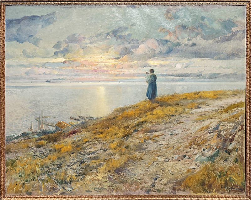 ¿Volverá? Eliseu Meifrèn, 1906. Óleo sobre lienzo - Imagen 2