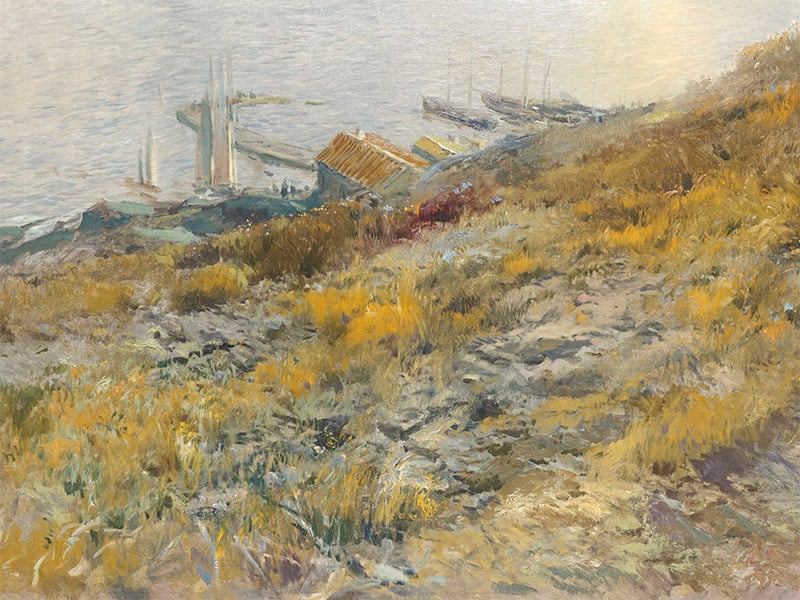 ¿Volverá? Eliseu Meifrèn, 1906. Óleo sobre lienzo - Imagen 3