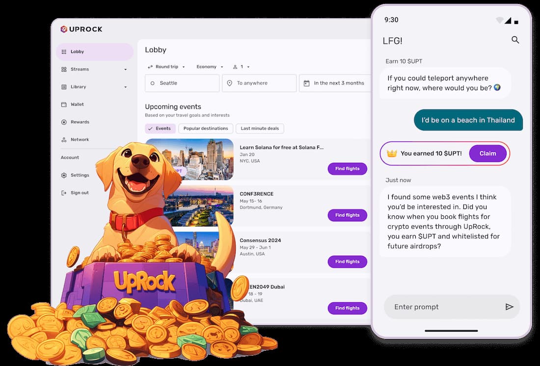 Earn Passive Income by Sharing Your Internet Bandwidth with UpRock AI Earnings Earn Passive Income by Sharing Your Internet Bandwidth with UpRock AI Earnings