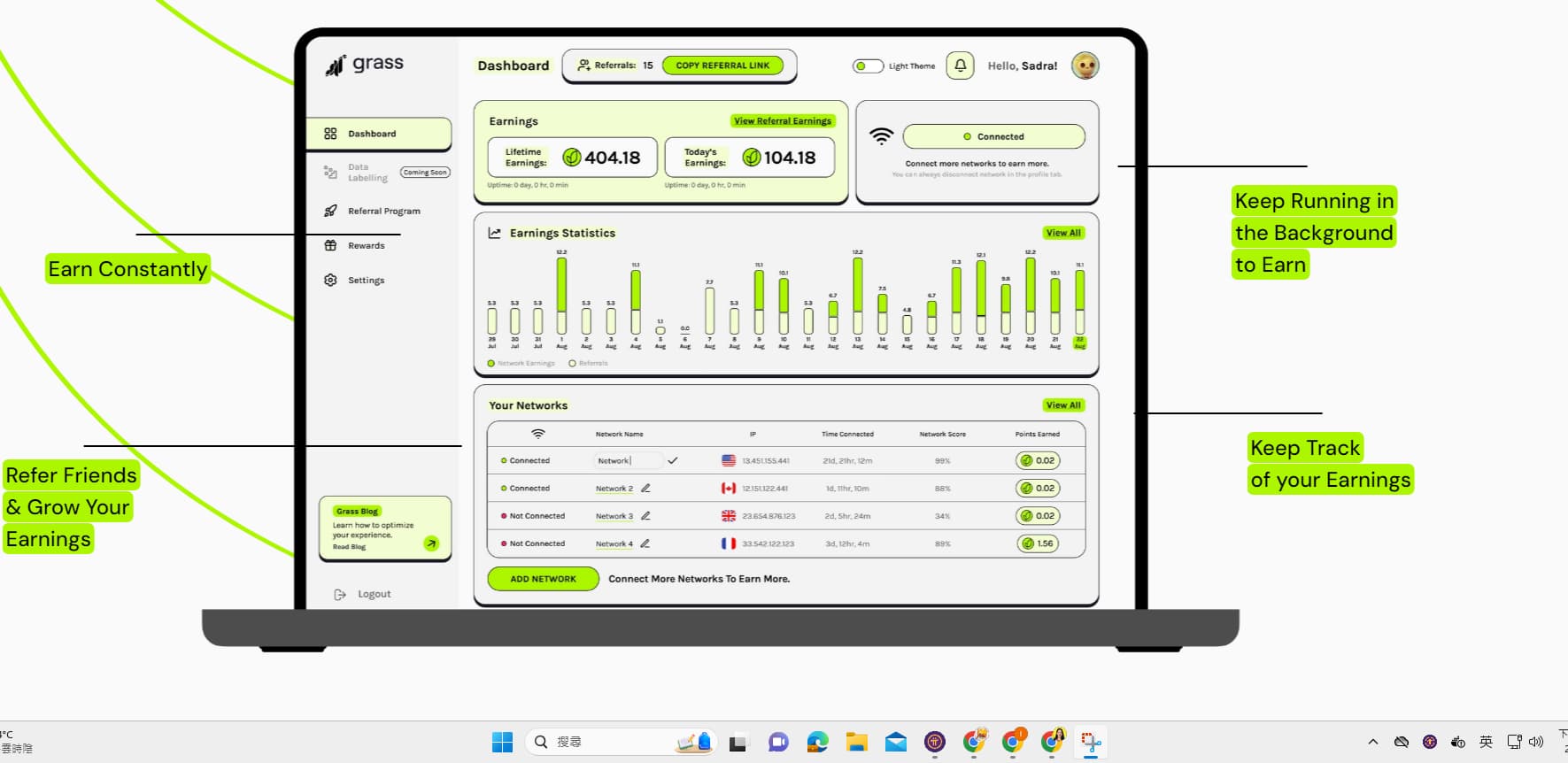 Unlock Massive Earnings with GetGrass’ Lucrative Referral Program Unlock Massive Earnings with GetGrass’ Lucrative Referral Program