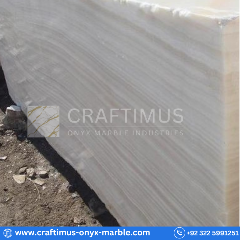 Marble blocks available at CRAFTIMUS Onyx Marble Industries (Pvt) Ltd in Pakistan