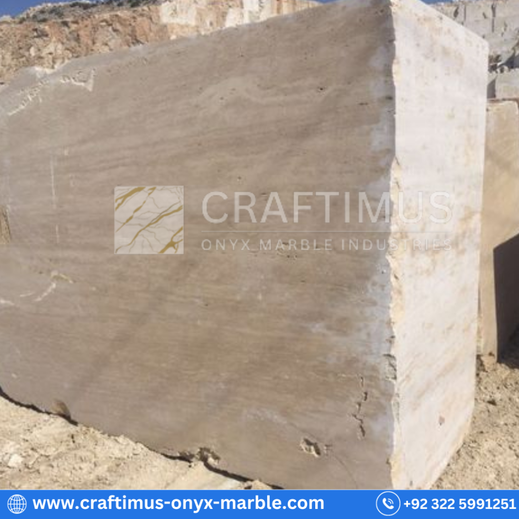 Marble blocks available at CRAFTIMUS Onyx Marble Industries (Pvt) Ltd in Pakistan