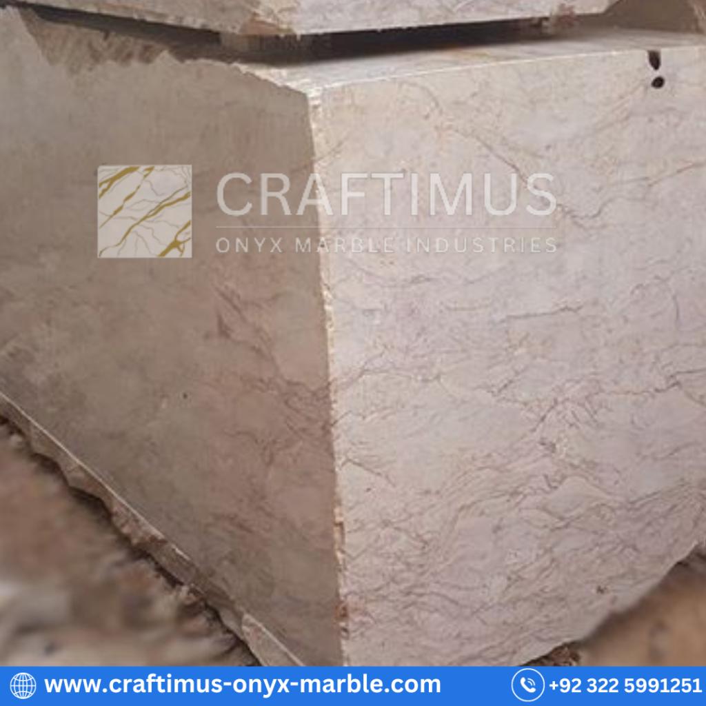 Marble blocks available at CRAFTIMUS Onyx Marble Industries (Pvt) Ltd in Pakistan