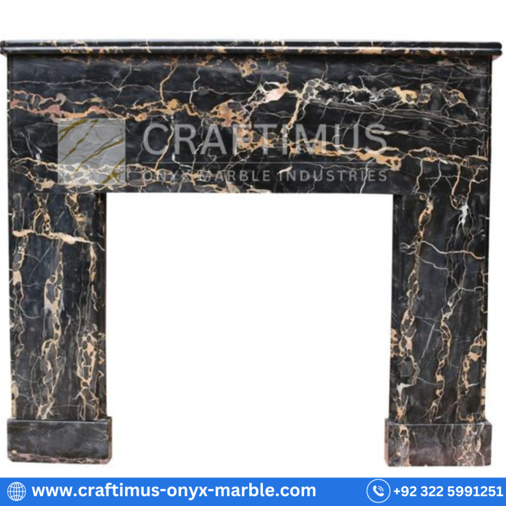 Marble fireplaces made by CRAFTIMUS Onyx Marble Industries (Pvt) Ltd in Pakistan