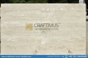 Biege Travertine Slabs