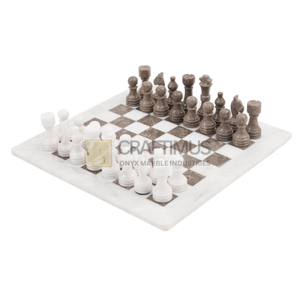 Marble Chess board game set
