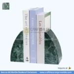 jungle green marble bookends sailboat shaped designs made in china 03