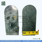 Forest green marble Bookends brass golf shaped design bookends modern stone set