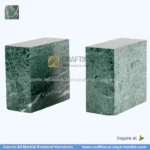 Forest green marble bookends
