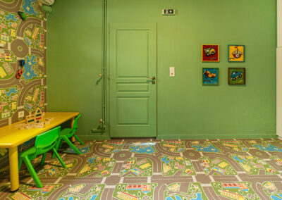 American-English preschool room