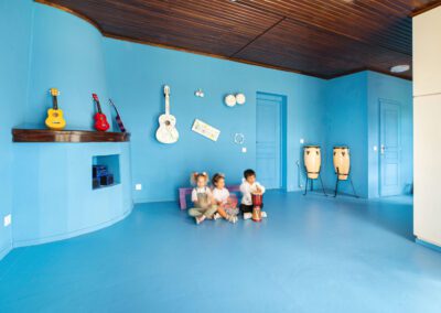 American-English preschool room