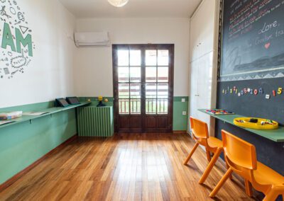 American-English preschool room