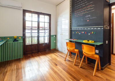American-English preschool room