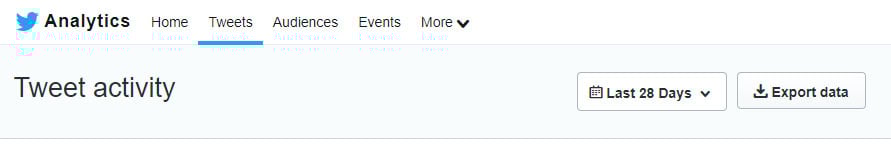 Find the best time to Tweet with Twitter Analytics