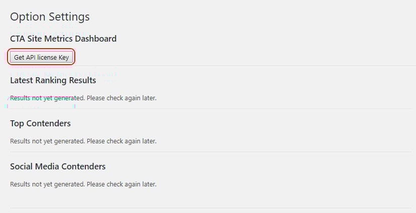 Ranking Performance Plugin - register screen Ranking Performance Plugin - register screen