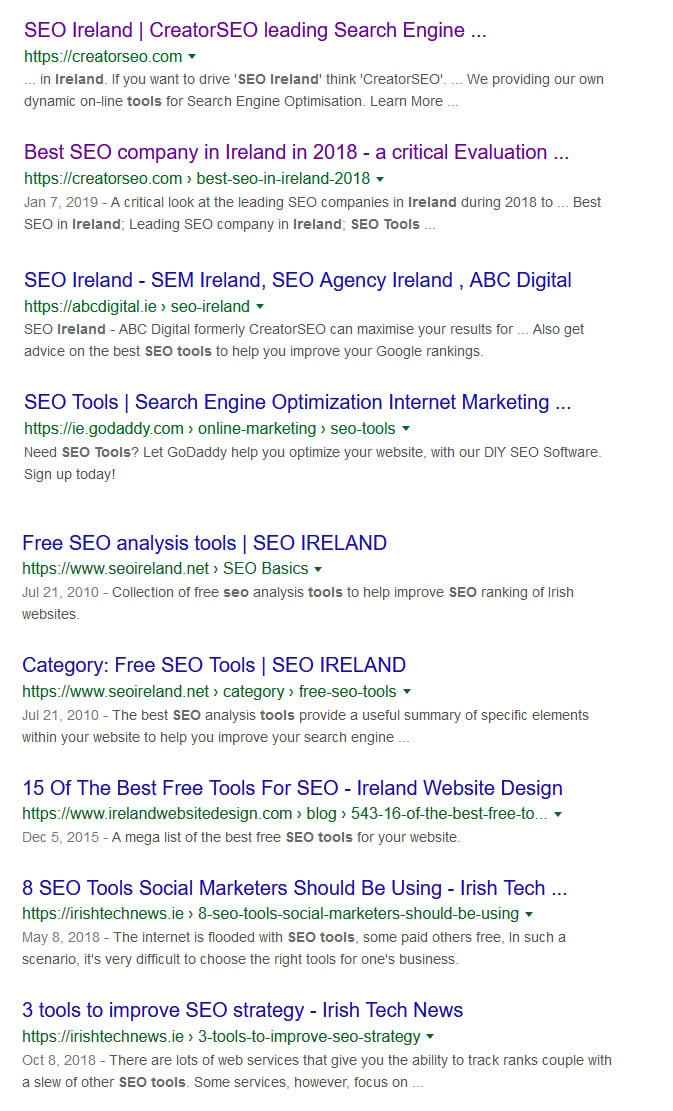 Search on SEO Ireland Search on SEO Ireland