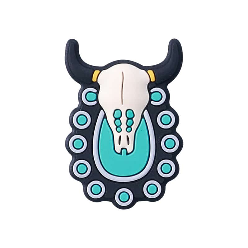 Silicone Focal Beads Cowhead Bone